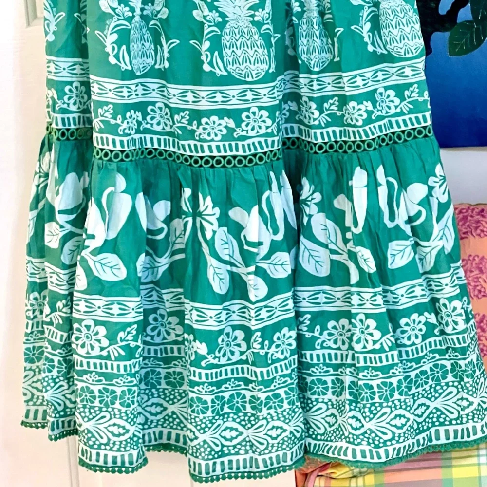 🌺🎉HP🎉🌺 NWT Farm Rio Sweet Garden Maxi Dress - Picture 12 of 16